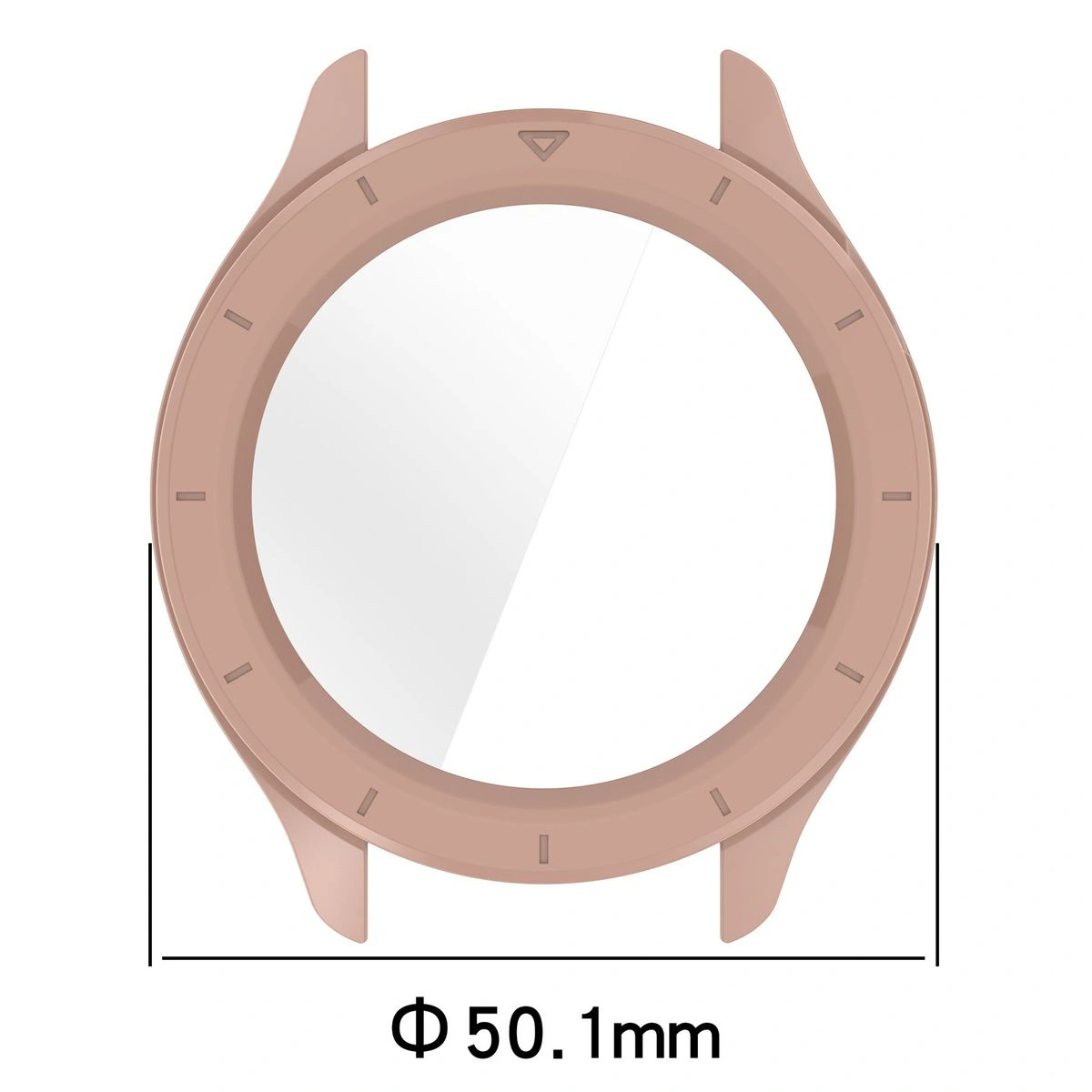 Wymiary etui Bizon Case Watch Adamo do Xiaomi Watch S4